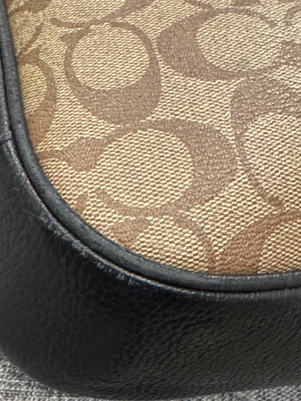 Coach Ellie File Bag in Signature Brown Crossbody Bag - Picture 12 of 17